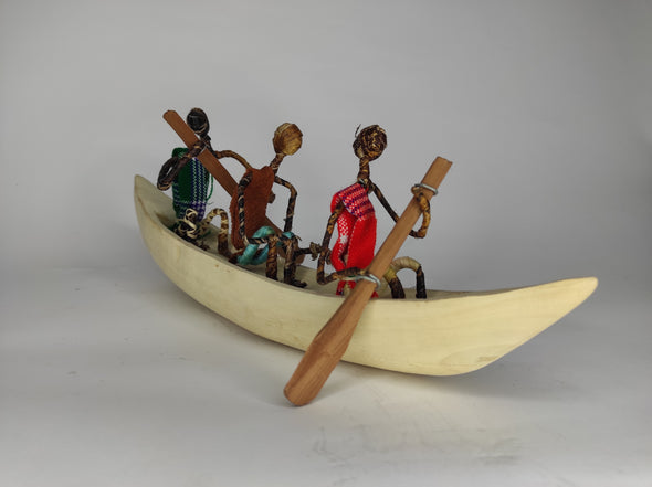 Banana Fibre Boat (Medium)